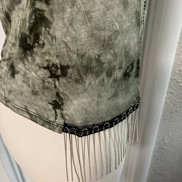 NWT Small women’s Tie Dye Tassel Tank By Liberty Wear - Picture 6 of 10